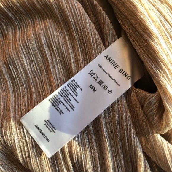 Anine Bing New Years Eve Tank Top Size M - Picture 2 of 3